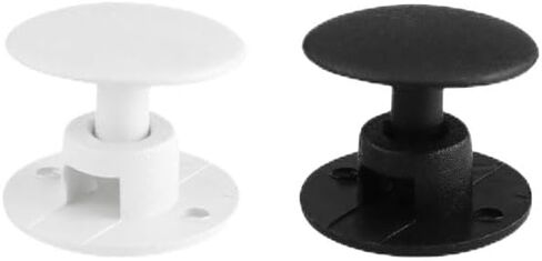 16mm 20 Pcs Plastic rivets, Available in Black and White for Plastic Shoe Accessories, Including Gardening Shoes, Any Shoes With Holes, Boots, Wristband Accessories in Saudi Arabia