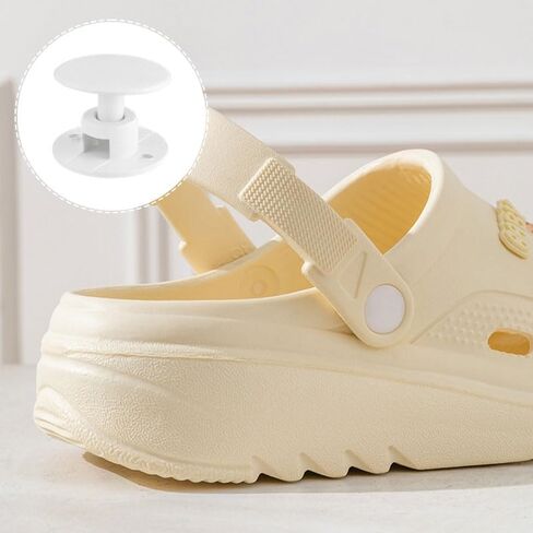 16mm 20 Pcs Plastic rivets, Available in Black and White for Plastic Shoe Accessories, Including Gardening Shoes, Any Shoes With Holes, Boots, Wristband Accessories in Saudi Arabia