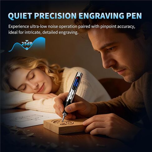 Upgraded Engraving Pen Set with 37 Bits,Electric Cordless Engraving Machine, Rechargeable Portable DIY Rotary Engraver Tool for Jewelry Wood Glass Stone Carving in Saudi Arabia