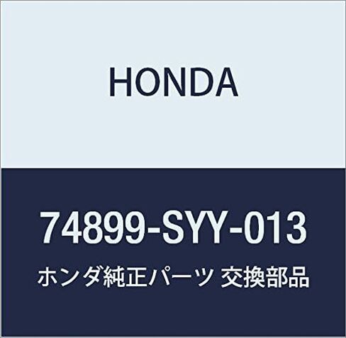 Honda (Honda) Genuine Parts Damper te-ruge-todainamituku Part No 74899 – SYY – 013 in Kuwait