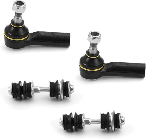 Suspension Kit Outer Tie Rod End & Sway Bar Front 4pcs for Scion for Toyota for Yaris 1.3L 2004-2005 Steel in Kuwait