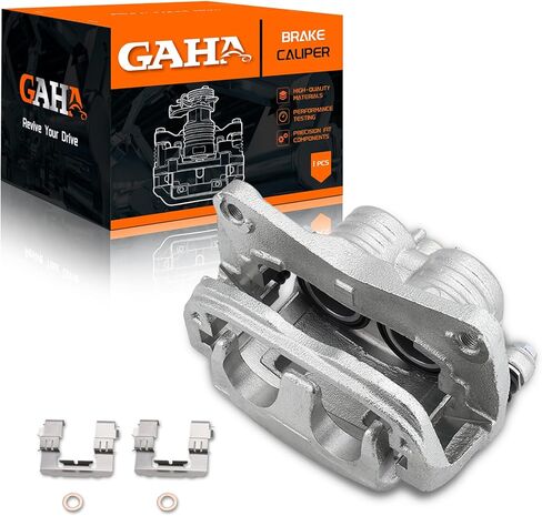 GAHA Front Left Brake Caliper w/Bracket Drivers Side 19B2683B for Saab 9-2X, for Subaru Baja/Forester/Impreza/Legacy/Outback/XV Crosstrek in Kuwait