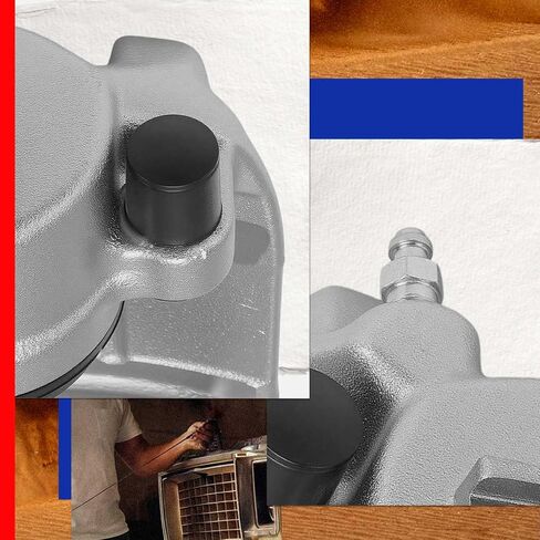 JC Whitney JFBAJCWBC00367 Front Left Brake Caliper - Compatible with Volkswagen Tiguan 2009-2017, Passat 2012-2020, Tiguan Limited 2017-2018, Audi Q3 2015-2018, Q3 Quattro 2015-2018 in Kuwait