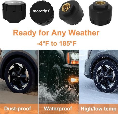 TPMS Sensor GM Tire Pressure Monitoring Sensor for Chevy Buick Cadillac Silverado GMC, 4PCS Gen 2 TPMS Sensors with 1 TPMS relearn Tool, Friendly Installation in Saudi Arabia