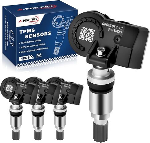 9L3Z1A189A TPMS Sensor Replacement for Ford F150 F250 F350 Explorer Escape Mustang Focus Fiesta Transit Lincoln MKX MKT MKS MKZ, Tire Pressure Monitoring Sensors Set of 4 DE8T1A180AA 315MHz in Kuwait