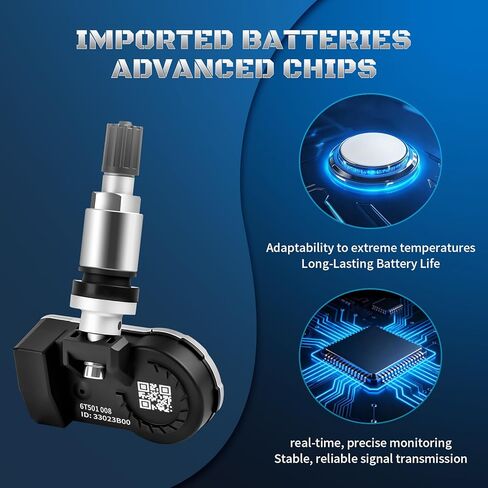 9L3Z1A189A TPMS Sensor Replacement for Ford F150 F250 F350 Explorer Escape Mustang Focus Fiesta Transit Lincoln MKX MKT MKS MKZ, Tire Pressure Monitoring Sensors Set of 4 DE8T1A180AA 315MHz in Kuwait