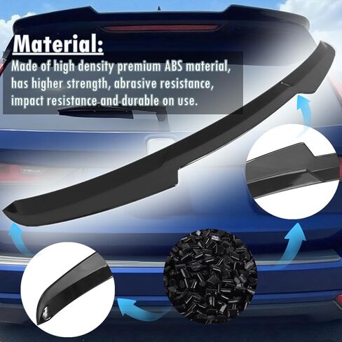 Rear Spoiler Wing Gloss Black Fit for Honda CRV CR-V 2023 2024 2025 2026 ABS Rear Trunk Spoiler Wing Lip Accessories in Kuwait