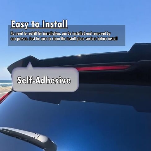 Rear Spoiler Wing Gloss Black Fit for Honda CRV CR-V 2023 2024 2025 2026 ABS Rear Trunk Spoiler Wing Lip Accessories in Kuwait