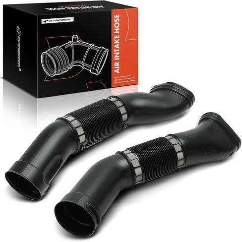 A-Premium Left and Right Engine Air Clean Intake Tube Hose Compatible with Mercedes-Benz CL500 2002-2006, S430/S500 2000-2006, S55 AMG 2001-2002 in Kuwait