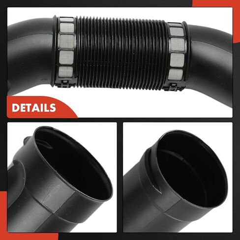 A-Premium Left and Right Engine Air Clean Intake Tube Hose Compatible with Mercedes-Benz CL500 2002-2006, S430/S500 2000-2006, S55 AMG 2001-2002 in Kuwait
