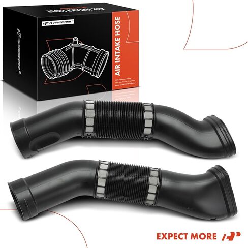 A-Premium Left and Right Engine Air Clean Intake Tube Hose Compatible with Mercedes-Benz CL500 2002-2006, S430/S500 2000-2006, S55 AMG 2001-2002 in Kuwait