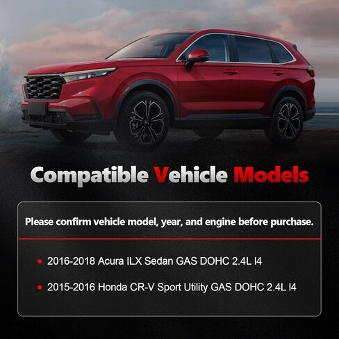 مستنقع زيت المحرك AUCERAMIC مع قابس التصريف مناسب لـ 2015 2016 Honda CR-V & 2016-2018 Acura ILX GAS DOHC 2.4L l4 استبدال 112005LAA00 HOP37A SPIHOP37A in Kuwait