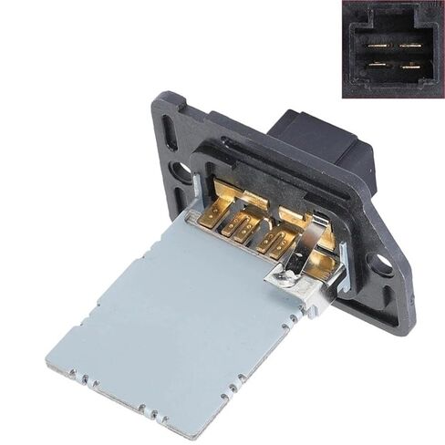 Fan Blower Resistor Compatible with Hyundai for Getz for Click for Accent Air Conditioning Blower Speed Control Resistor Car 971154H000 in Kuwait
