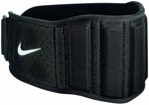 Nike Structured Training Belt 3.0 XL Black/Black/White in Saudi Arabia