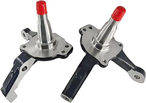 Pair Front Left and Right 1-Piece Stock Height Spindles for 1973-1980 Ford Pinto, for 1974 1975 1976 1977 1978 Ford Mustang II Steering Knuckles for street rods in Saudi Arabia