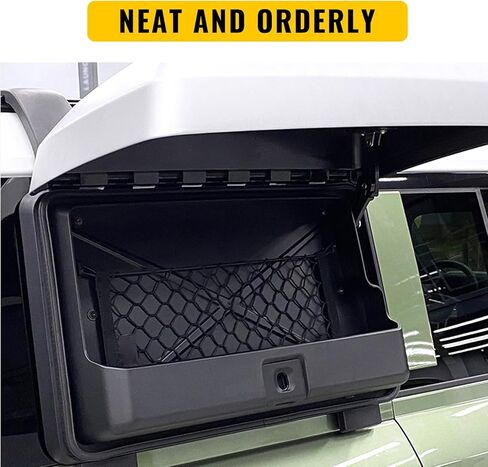 Exterior Side Mounted Gear Carrier Toolbox Storage Box with Lock fits for 2020-2025 Land Rover Defender 90 110 130 Side Storage Box, Fuji White in Saudi Arabia