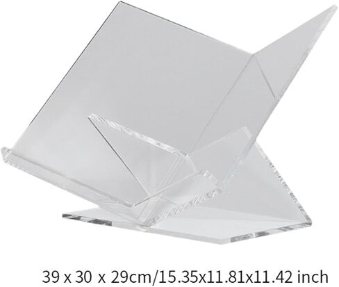 Acrylic Book Holder Ornament Book Reading Holder for Bedroom Desktop Office in Saudi Arabia