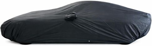 غطاء سيارة كورفيت SR1 Performance USA C7 - Ultraguard PEVA داخلي/خارجي مقاوم للماء طوال الموسم - مخصص عالي الجودة يناسب 2014-2019 Stingray، Z51، Z06، Grand Sport Corvettes (أسود مع خطوط رمادية) in Kuwait