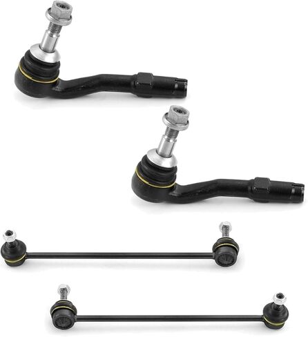Suspension Kit Outer Tie Rod End & Sway Bar Front 4pcs for BMW for 545i 04-05 for M5 06-10 Steel in Kuwait