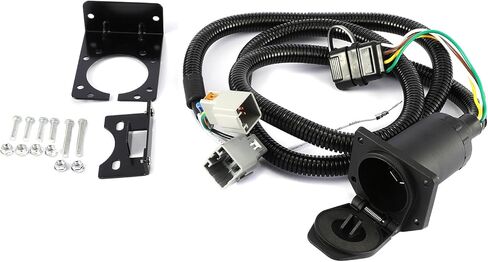 VPLAT0013 Trailer Wiring Kit Compatible with Land Rover LR4 2010 2011 2012 2013 in Kuwait