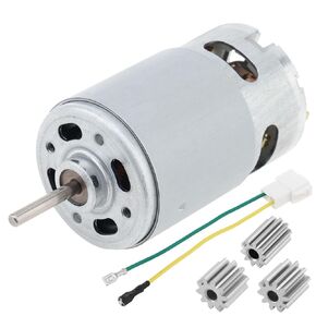 RS555 DC Motor 24V 40000RPM High Speed Electric Motor Replacement for Kid's Ride on Car Drive Motor Upgrade with 3 Types Gears (200, Horsepower, 40000, RPM) in Saudi Arabia