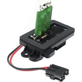 1PC Front Blower Motor Resistor with 7-Prong and 2-Prong Blade Terminals, Male and Female Connectors in Kuwait