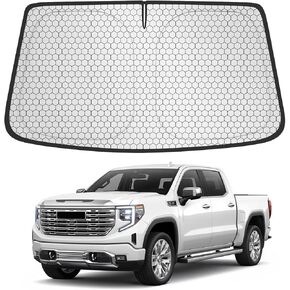 Custom Fit Sunshade for Tesla Model 3 & Model Y (2017–2026), No-Gap Windshield Sun Shade, Blocks Heat & UV, Keeps Interior Cooler, Foldable Car Sunshade in Saudi Arabia