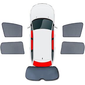 Car Window Shades for Subaru Impreza Sedan 2016-2018, Breathable Mesh Sun Shield Car Window Shade Sunshades Privacy Curtains Heat Block Car Side Window Sun Shade,7pcs Wholecar in Saudi Arabia