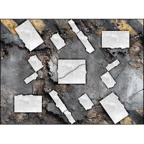 40K 11th Edition Neoprene Terrain Area Footprints – Breach in Kuwait