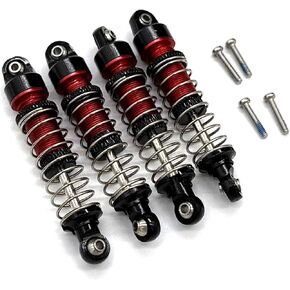 Metallic Accessories HPI Venture18 1985 Compatible with HILUX SR5 U4 Compatible with Ford Bronco 4400 1/18 Scale CC Flux RC Shock Absorber Part(Black) in Saudi Arabia