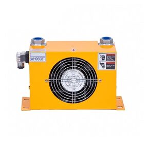 12V 24V AH0608T-60L Mini Aluminum Heat Exchanger Fan Hydraulic Oil Cooler Plate Alloy Radiator Efficient Shock Absorption(DC24) in Saudi Arabia