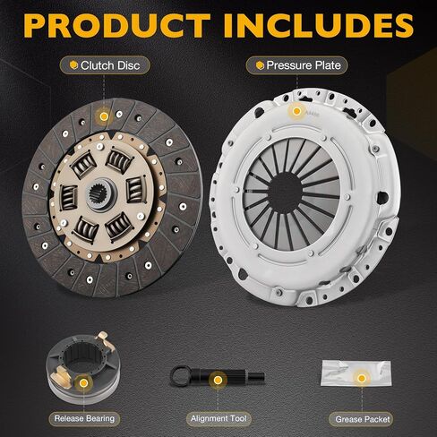 طقم قابض ناقل الحركة متوافق مع Hyundai Elantra 2007-2012، Kia Soul 2010-2011 2.0L لاستبدال 05-160، 05-072، 05160، 05072 in Kuwait