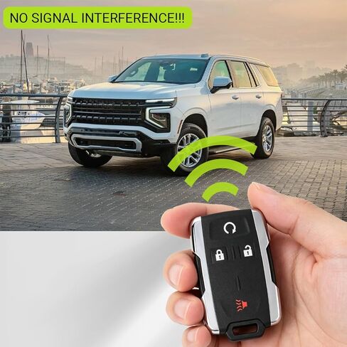 Key Fob Shell Replacement for Chevy: Car Key Case Cover for Chevrolet Colorado Silverado Gmc Sierra Canyon 1500 2500 3500 HD 2014 2015 2016 2017 2018 2019 2020 2021 2022 2023 Keyless Entry Remote-2PCS in Saudi Arabia