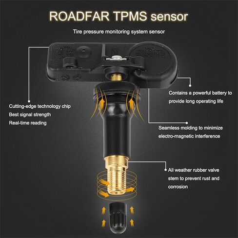 ROADFAR TPMS Sensor 315MHz Tire Pressure Sensor Fits for Subaru Crosstrek Forester Legacy Outback Tribeca WRX XV Crosstrek Replaces 28103SA001 in Kuwait
