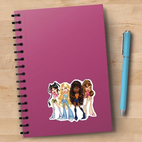 Bratz White Vinyl Die-Cut Decal - 4 Color in Kuwait