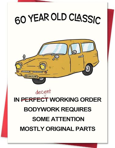 Funny 80th Birthday Card,80th Birthday Decorations & Gifts for Women Men,Happy 80 Year Old Gifts Cards for Dad Mom Grandpa Grandma in Saudi Arabia