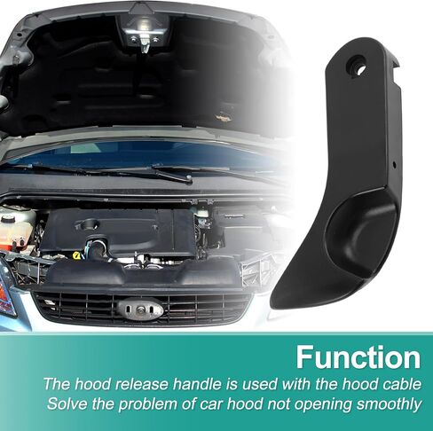 Hood Latch Release Handle for BMW 5 Series (E39) 525i 530i 2001-2003 for BMW 5 Series (E39) 528i 1997-2000 Hood Release Handle No.51238226621 in Kuwait