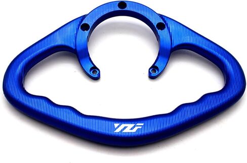 مقبض يد للركاب للدراجات النارية، مسند ذراع لخزان الوقود، مقبض مناسب لـ Yamaha YZF R1 YZF R6 YZF R25 YZF R1 R3 R25 R15 YZF1000 ملحقات الألومنيوم (أزرق) in Kuwait