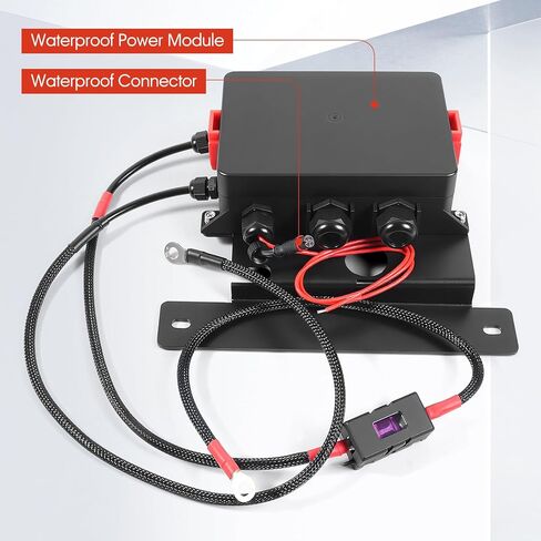 لوحة مفاتيح بمقبض من GOLOTO JL400 لسيارة Jeep Wrangler JL 2018-2023 & Gladiator 2020-2023 - طراز OE، إضاءة خلفية خافتة بأربعة ألوان، التوصيل والتشغيل in Kuwait