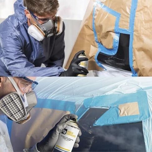 HIGH GROUND Factory Matched Automotive Spray Paint for Toyota Automobiles (6T7 Olive Mica Met, 8 oz Solvent) in Kuwait