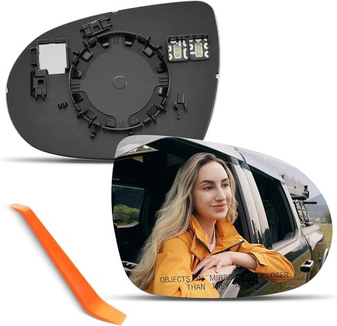 Compatible with 2016 2017 2018 2019 2020 Kia Sorento Passenger Side Mirror, Right Side Mirrors with Backing Plate, Heated in Kuwait