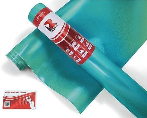 ORACAL 970RA Shift Effect Gloss Green Blue 988 غلاف تغليف السيارة من الفينيل - (4أقدام × 5أقدام) in Kuwait