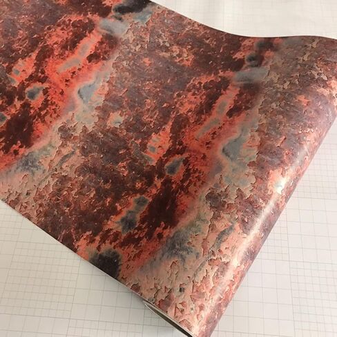 Rusty Decal Sticker Car Vinyl Wrap 11.81"x59.84", Rust Effect Camouflage Protective Film for Cars Styling Paint Protective Film in Kuwait
