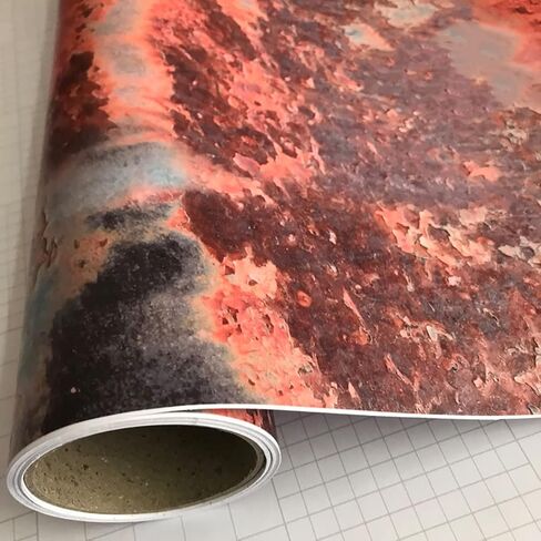 Rusty Decal Sticker Car Vinyl Wrap 11.81"x59.84", Rust Effect Camouflage Protective Film for Cars Styling Paint Protective Film in Kuwait