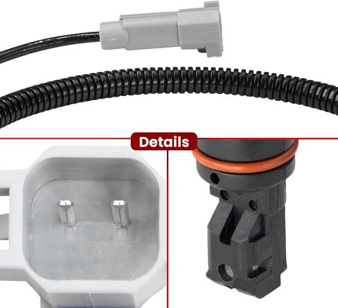 Front Left or Right ABS Wheel Speed Sensor for:-Jeep Commander 2006-2010 3.7L 4.7L 5.7L, Grand Cherokee 2007-2009 3.0L, Grand Cherokee 2005-2010 3.7L 4.7L 5.7L 6.1L Replace# 56044144AB in Kuwait