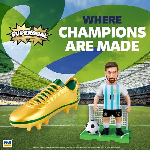 كبسولة أحذية PMI Collectibles World Cup Supergoal Mundial - كبسولات كرة القدم القابلة للجمع مع أحذية كرة القدم المفاجئة، ومقتنيات المعجبين in Kuwait