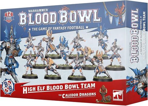 ورشة الألعاب - Blood Bowl - فريق High Elf Blood Bowl - The Caledor Dragons in Kuwait