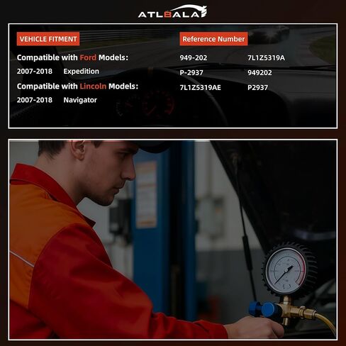 Air Suspension Compressor Compatible with 2007–2018 Lincoln Navigator & Ford Expedition, Replaces 7L1Z5319AE, 7L1Z5319A, 949-202 in Saudi Arabia