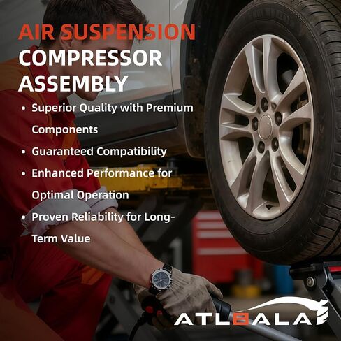 Air Suspension Compressor Compatible with 2007–2018 Lincoln Navigator & Ford Expedition, Replaces 7L1Z5319AE, 7L1Z5319A, 949-202 in Saudi Arabia