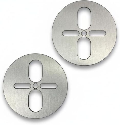 GSI Multi-Directional Cross-Slotted Air Bag Mount Plates for D2500 & D2600 (Pair) in Saudi Arabia